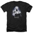 thumbnail image 1 of Trevco BSG208-HA-1 Battlestar Galactica & 35th Anniversary Cylon-Adult Heather T-Shirt, Black - Small, 1 of 1