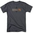 thumbnail image 1 of Trevco BSG226-AT-1 Battlestar Galactica & BSG75 Adult Regular Fit Cotton Short Sleeve 18-1 T-Shirt, Charcoal - Small, 1 of 1