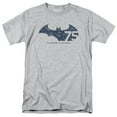 thumbnail image 1 of Trevco Batman-75 Year Collage - Short Sleeve Adult 18-1 Tee - Athletic Heather- 3X, 1 of 2
