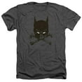 thumbnail image 1 of Trevco Batman-Bat And Bones - Adult Heather Tee - Charcoal- Medium, 1 of 1