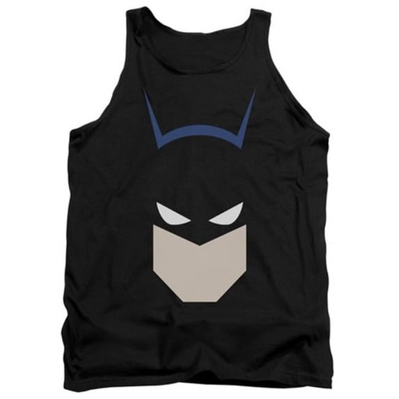 Trevco Batman- Bat Head - Adult Tank Top - Black- Extra Large