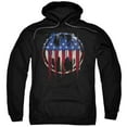 thumbnail image 1 of Trevco BM2660-AFTH-4 Batman Bleeding Signal-Adult Pull-Over Hoodie, Black - Extra Large, 1 of 2