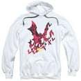 thumbnail image 1 of Trevco Batman-Broken City - Adult Pull-Over Hoodie - White- Small, 1 of 1