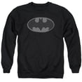 thumbnail image 1 of Trevco  Batman & Chainmail Shield Adult Crewneck Sweatshirt, Black - Medium, 1 of 1