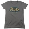 thumbnail image 1 of Trevco  Batman Classic TV & in Color Womens Cotton Short Sleeve T-Shirt, Charcoal - 2X, 1 of 1