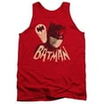 thumbnail image 1 of Trevco Batman Classic Tv-Bat Signal - Adult Tank Top - Red- Small, 1 of 1