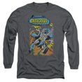 thumbnail image 1 of Trevco Batman-Detective No. 487 Long Sleeve Adult 18-1 Tee - Charcoal- Extra Large, 1 of 1