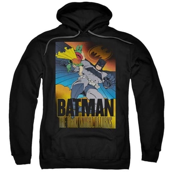Trevco Batman-Dk Returns - Adult Pull-Over Hoodie - Black- Small