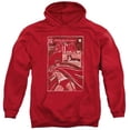 thumbnail image 1 of Trevco Batman-Doa Cover - Adult Pull-Over Hoodie - Red- Small, 1 of 1