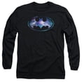 thumbnail image 1 of Trevco Batman-Galaxy 2 Signal - Long Sleeve Adult 18-1 Tee - Black- Small, 1 of 1