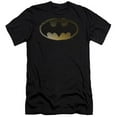 thumbnail image 1 of Trevco Batman-Halftone Bat - Short Sleeve Adult 30-1 Tee - Black- Medium, 1 of 1