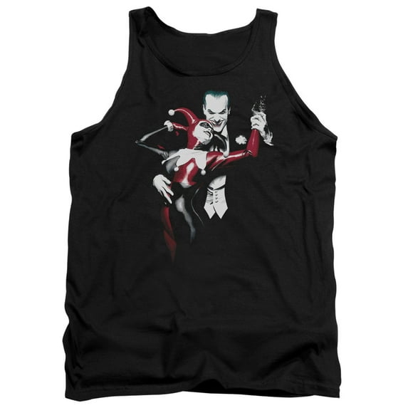 Batman Men's Harley And Joker Mens Tank Small Black
