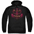 thumbnail image 1 of Trevco Batman-Heart Of Fire - Adult Pull-Over Hoodie - Black, Small, 1 of 1