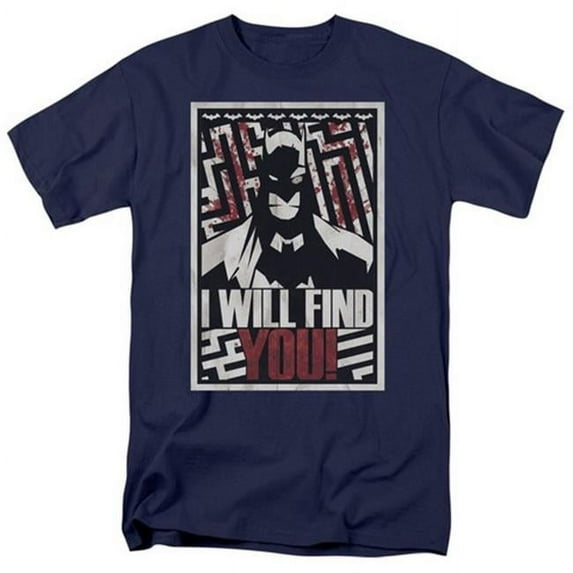 Trevco Batman-I Will Find You - Navy- Small