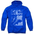 thumbnail image 1 of Trevco Batman-Issue 1 Cover - Adult Pull-Over Hoodie - Royal Blue- 2X, 1 of 1