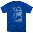 thumbnail image 1 of Trevco Batman-Issue 1 Cover - Short Sleeve Adult 18-1 Tee - Royal- 4X, 1 of 1