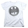 thumbnail image 1 of Trevco Batman-Knight Knockout - Short Sleeve Womens Tee - White- 2X, 1 of 1