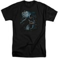 thumbnail image 1 of Trevco  Batman & Light of the Moon Short Sleeve Cotton Adult Tall Fit T-Shirt, Black - 2X, 1 of 1
