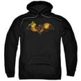 thumbnail image 1 of Trevco Batman-Molten Logo - Adult Pull-Over Hoodie - Black- Extra Large, 1 of 1