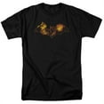 thumbnail image 1 of Trevco Batman-Molten Logo - Short Sleeve Adult 18-1 Tee - Black- Small, 1 of 1