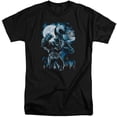 thumbnail image 1 of Trevco  Batman & Moonlight Bat Short Sleeve Cotton Adult Tall Fit T-Shirt, Black - Extra Large, 1 of 1