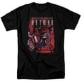thumbnail image 1 of Trevco  Batman & Phantasm Cover Short Sleeve Cotton Adult Regular Fit 18-1 T-Shirt, Black - 4X, 1 of 1