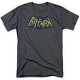 thumbnail image 1 of Trevco Batman-Show Bat Logo - Short Sleeve Adult 18-1 Tee - Charcoal- 5X, 1 of 1