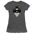 thumbnail image 1 of Trevco Batman-Simple Bat - Short Sleeve Junior Sheer Tee - Charcoal- Medium, 1 of 1