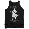 thumbnail image 1 of Trevco  Batman & Star Silhouette Adult Cotton Tank Top, Black - Small, 1 of 1