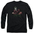 thumbnail image 1 of Trevco   Batman & Straight Jacket-Long Sleeve Adult 18-1 T-Shirt, Black - Medium, 1 of 1