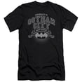 thumbnail image 1 of Trevco  Batman & University of Gotham Adult Cotton Premium Canvas Brand Slim Fit 30-1 T-Shirt, Black - 2X, 1 of 1