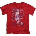 thumbnail image 1 of Trevco Betty Boop-Boop Ball - Short Sleeve Juvenile 18-1 Tee - Red- Medium 5-6, 1 of 1