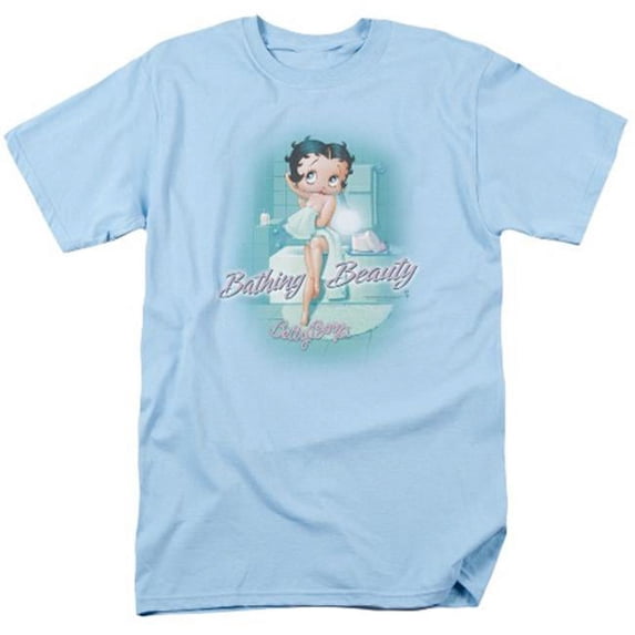 Betty Boop Cartoon Bathing Beauty Adult T-Shirt Tee