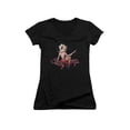 thumbnail image 1 of Betty Boop Cartoon Betty's Back Junior V-Neck T-Shirt Tee, 1 of 1