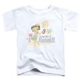 thumbnail image 1 of Trevco Boop-Hot In Hawaii - Short Sleeve Toddler Tee - White- Medium 3T, 1 of 1