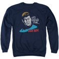 thumbnail image 1 of Trevco CBS1157-AS-3 Star Trek & He is Dead Jim Adult Crewneck Sweatshirt, Navy - Large, 1 of 1