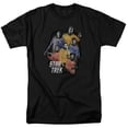 thumbnail image 1 of Trevco CBS1159-AT-9 Star Trek & Galaxy Glow Short Sleeve Adult Cotton 18-1 T-Shirt, Black - 6X, 1 of 1