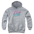 thumbnail image 1 of Trevco CBS146-YFTH-2 Happy Days & Distressed Youth Pull-Over Hoodie, Athletic Heather - Medium, 1 of 1