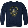 thumbnail image 1 of Trevco CBS1507B-AS-4 Star Trek & Collegiate Bridge Adult Cotton & Polyster Crewneck Sweatshirt, Navy - Extra Large, 1 of 1