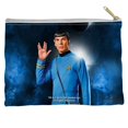 thumbnail image 1 of Star Trek Sci-Fi TV Series Spock Salute & Final Frontier Accessory Pouch, 1 of 2