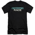 thumbnail image 1 of Trevco CBS1597-PSF-4 Amazing Race & Bar Logo Premium Canvas Adult Cotton Slim Fit 30-1 T-Shirt, Black - Extra Large, 1 of 1