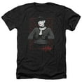 thumbnail image 1 of Trevco CBS1609-HA-5 NCIS & Abby Webs Adult Regular Fit Heather Short Sleeve T-Shirt, Black - 2X, 1 of 2