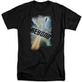 thumbnail image 1 of Trevco CBS1781-ATT-5 Star Trek Beyond & Beyond Poster Short Sleeve Adult Cotton Tall 18-1 T-Shirt, Black - 2X, 1 of 1