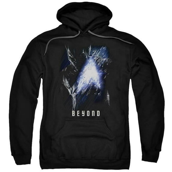 Trevco CBS1810-AFTH-4 Star Trek Beyond & Krall Poster Adult Pull-Over Hoodie, Black - Extra Large