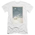 thumbnail image 1 of Trevco CBS1939-PSF-1 Star Trek & TOS Episode 2 Adult Premium Canvas Slim Fit 30-1 HBO Short Sleeve T-Shirt, White - Small, 1 of 1