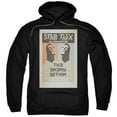 thumbnail image 1 of Trevco CBS1942B-AFTH-2 Star Trek & TOS Episode 5 Adult Pull-Over Hoodie, Black - Medium, 1 of 1