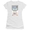thumbnail image 1 of Trevco CBS1943-JS-5 Star Trek & TOS Episode 6 Juniors Sheer Cap Short Sleeve T-Shirt, White - 2X, 1 of 1