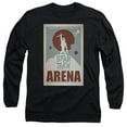 thumbnail image 1 of Trevco CBS1955B-AL-2 Star Trek & Tos Episode 18 Long Sleeve Adult Cotton 18-1 T-Shirt, Black - Medium, 1 of 1