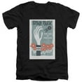 thumbnail image 1 of Trevco CBS1961B-AV-2 Star Trek & TOS Episode 24 Adult Slim Fit Cotton 30-1 V-Neck T-Shirt, Black - Medium, 1 of 1