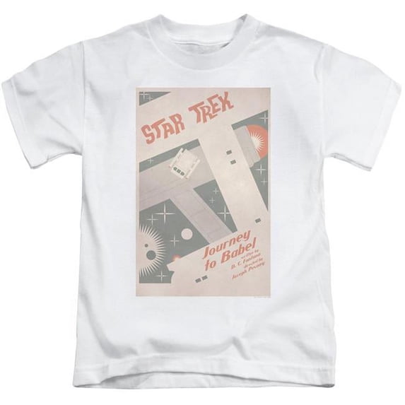 Trevco CBS1976-KT-3 Star Trek & Tos Episode 39 Short Sleeve Juvenile Cotton 18-1 T-Shirt, White - Large 7